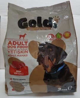 Goldi Adult Biftekli 2.5 kg Köpek Maması kullananlar yorumlar